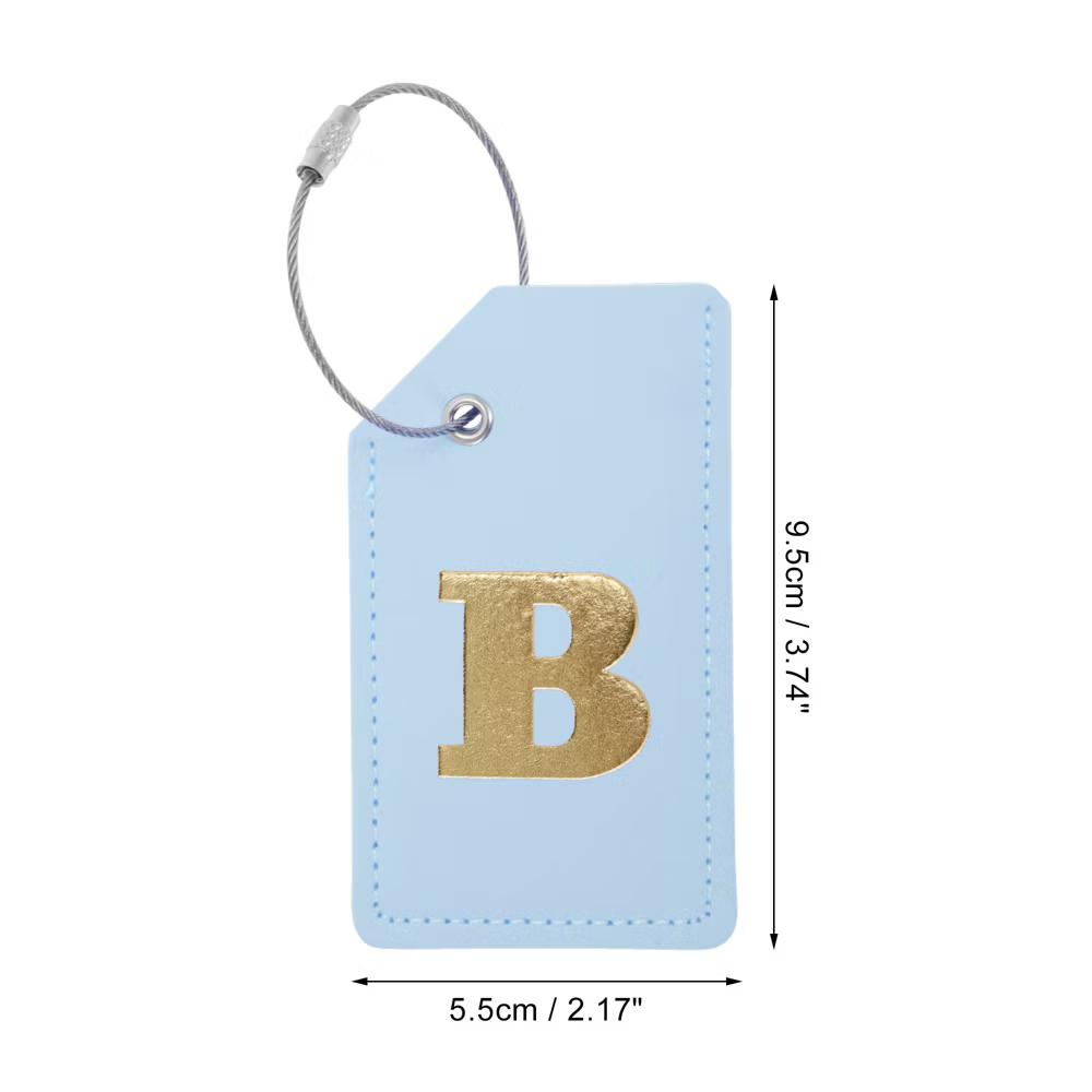 Luggage Tag Light Blue 1 Pc - Image 10