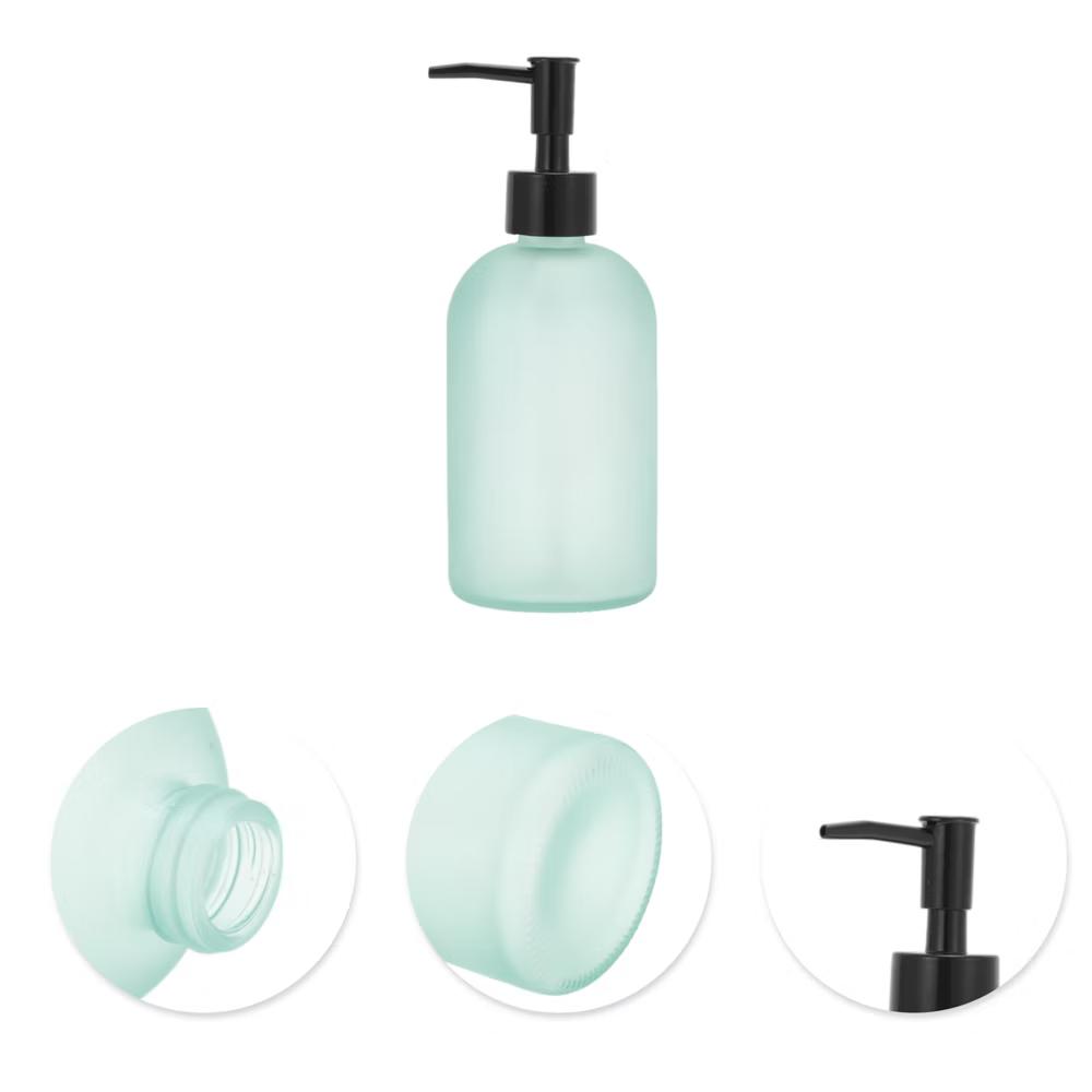 Reusable Cylinder Frosted Soap Dispenser 1 Pc - Image 18