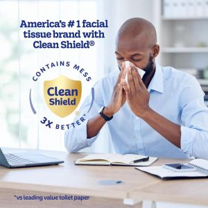 Trusted Care Facial Tissue - 8pk/1600ct: Rectangle, 2-Ply