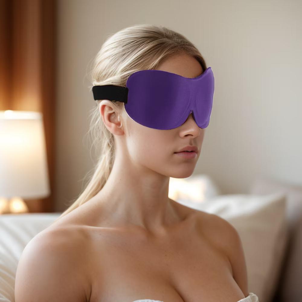 Breathable 3D Sleep Mask Magic Tapes 1 Pc - Image 22