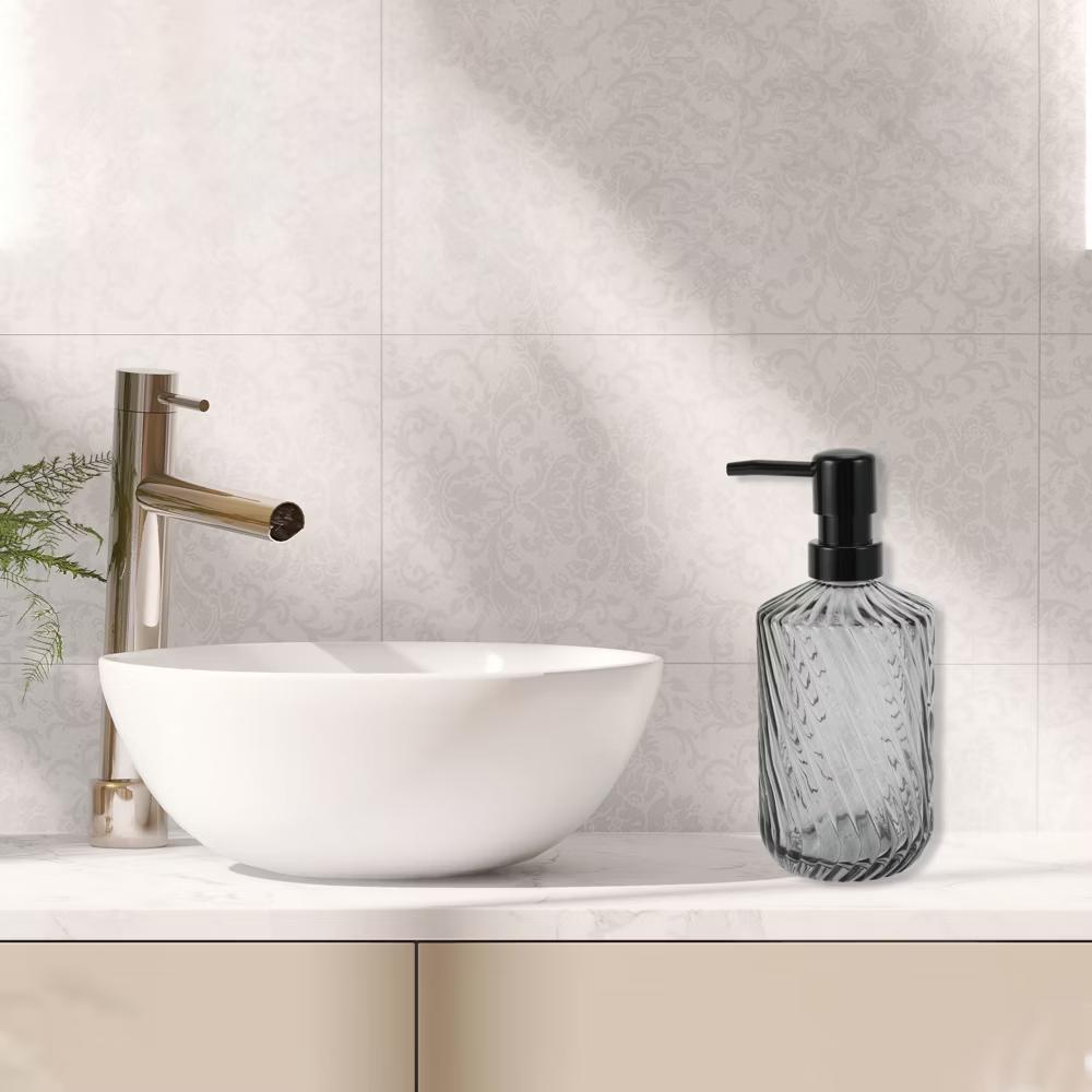 Simple Twill Lines Soap Pump Dispenser 450ml 1 Pc - Image 8