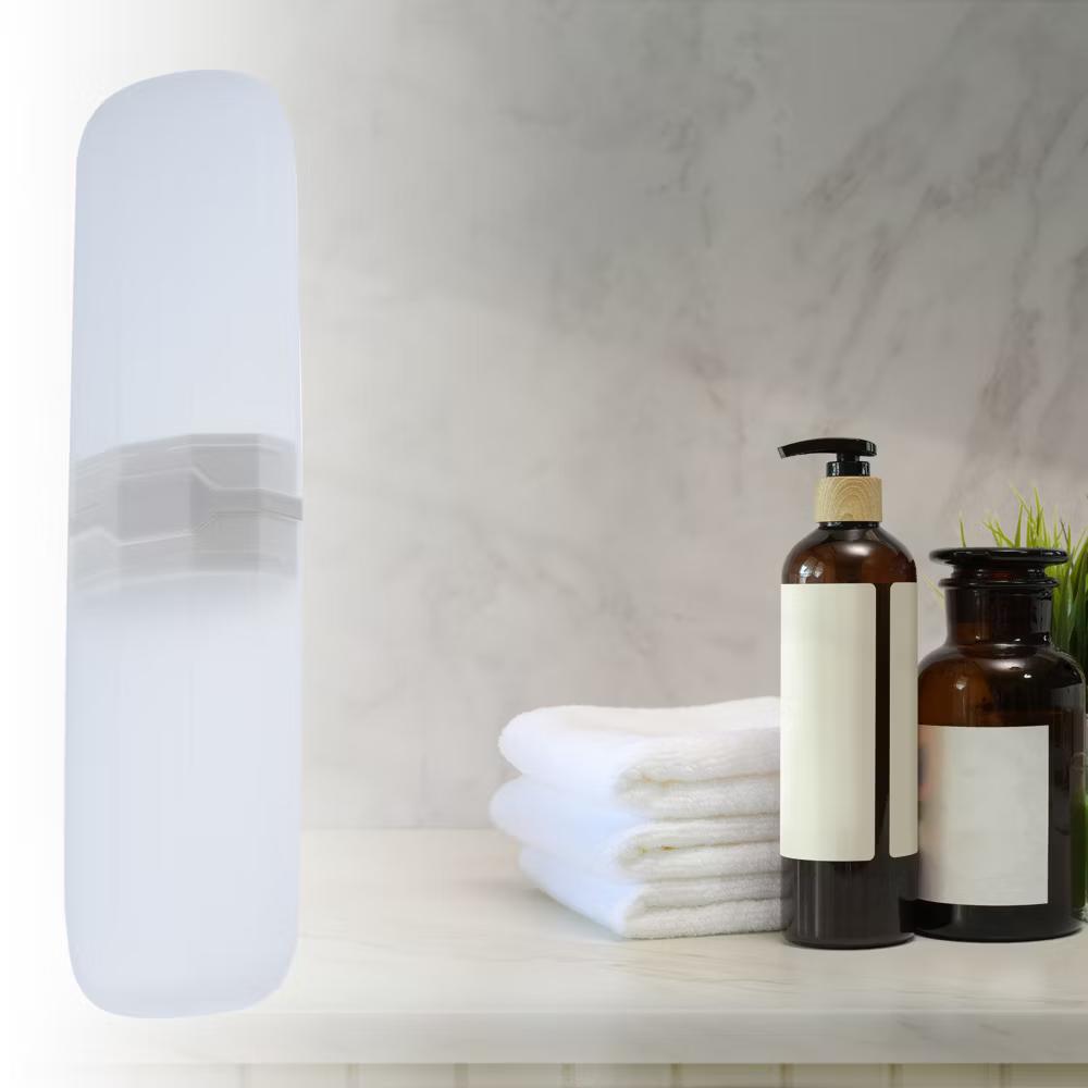 Toothbrush Travel Case Traveling Plastic Portable Toothbrush Holders Cases 7.87"x2.17" 1 Pcs - Image 12