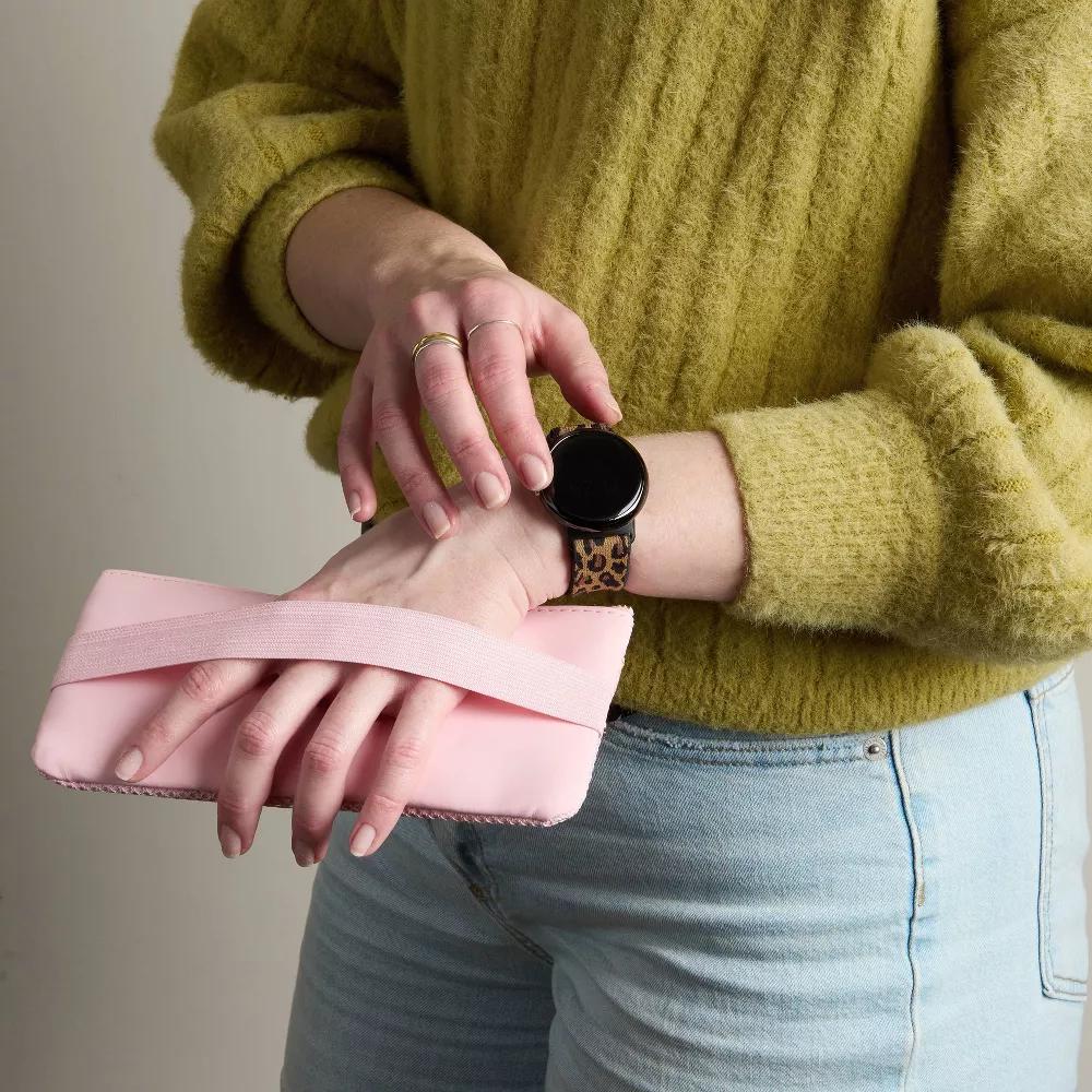 russell+hazel 8.25"x3.625" Pencil Pouch Consciously Curated Blush - Image 4
