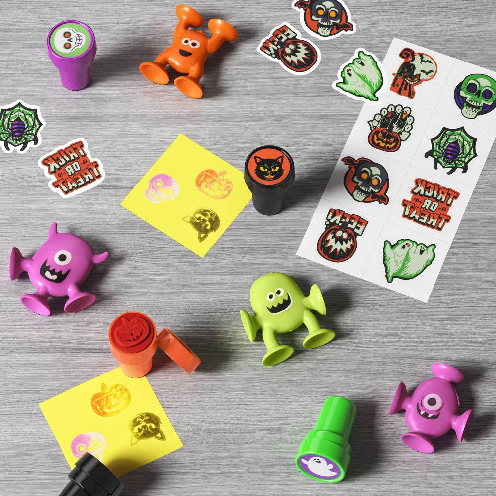 12ct Mini Monster Suction Cups Party Favor - Image 3