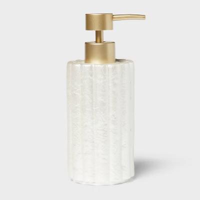 Fluted Capiz Soap Pump - Image 4