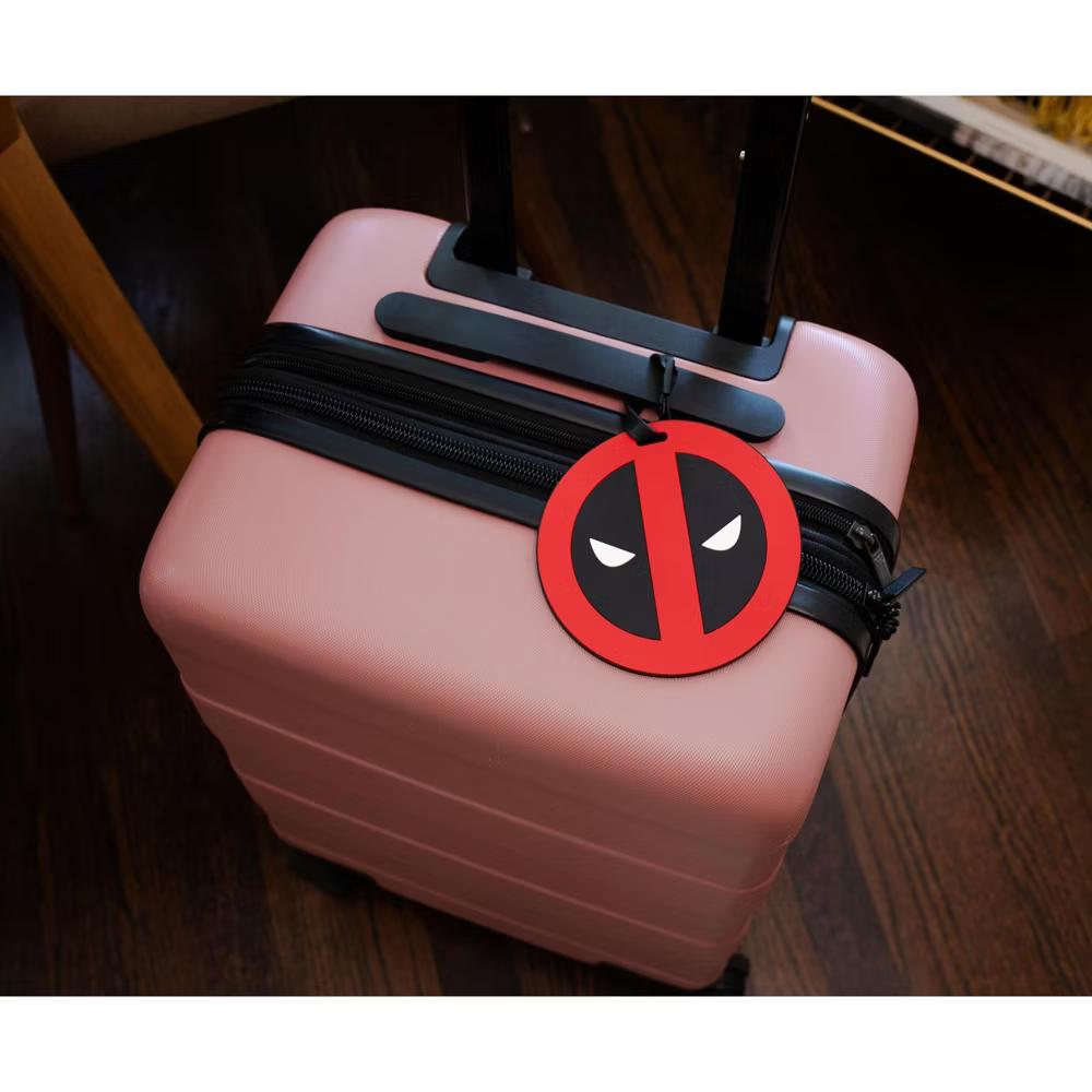 Comics Deadpool Logo Travel Luggage Tag With Suitcase ID Card Label - Image 4