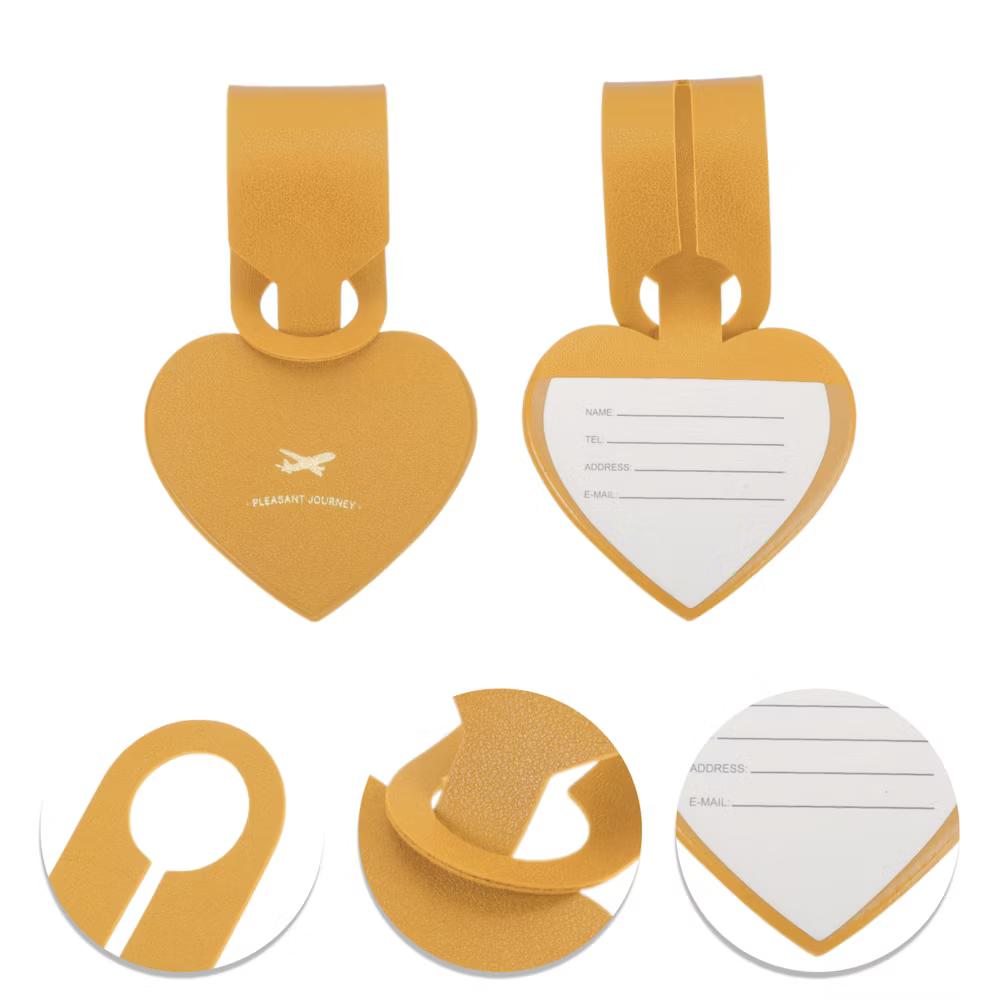 Heart Shape Luggage Tag 1 Pc - Image 17