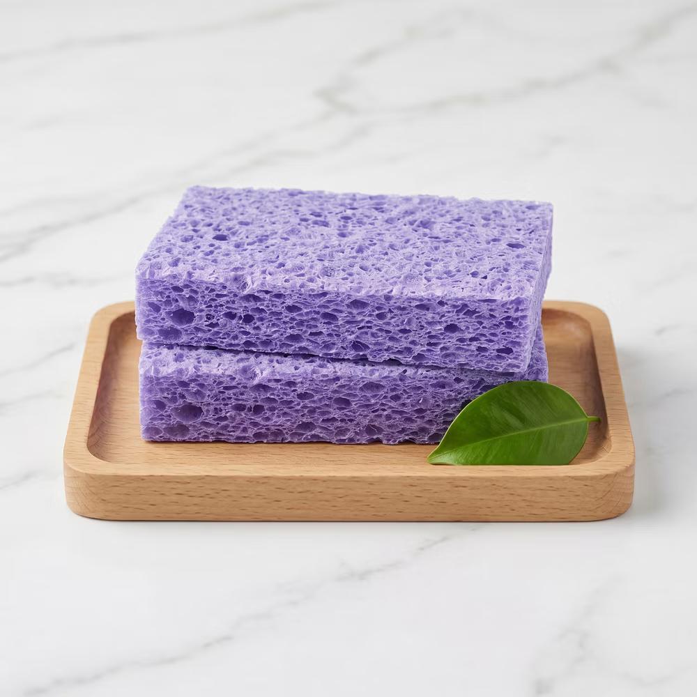 Kitchen Household Cleaning Non-Scratch Cleaning Sponge 6 Pcs - Image 41