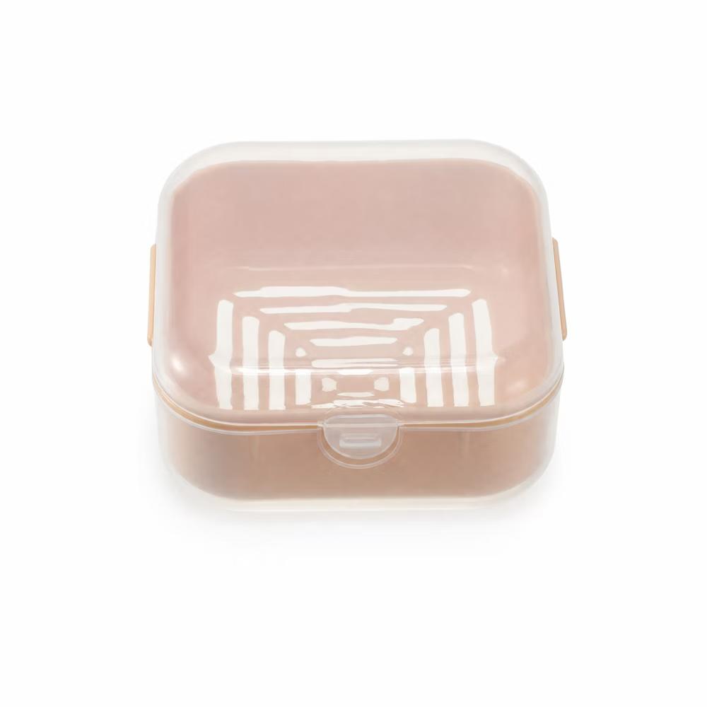 Square Double-layer Drain Soap Dish 1 Pc - Image 25