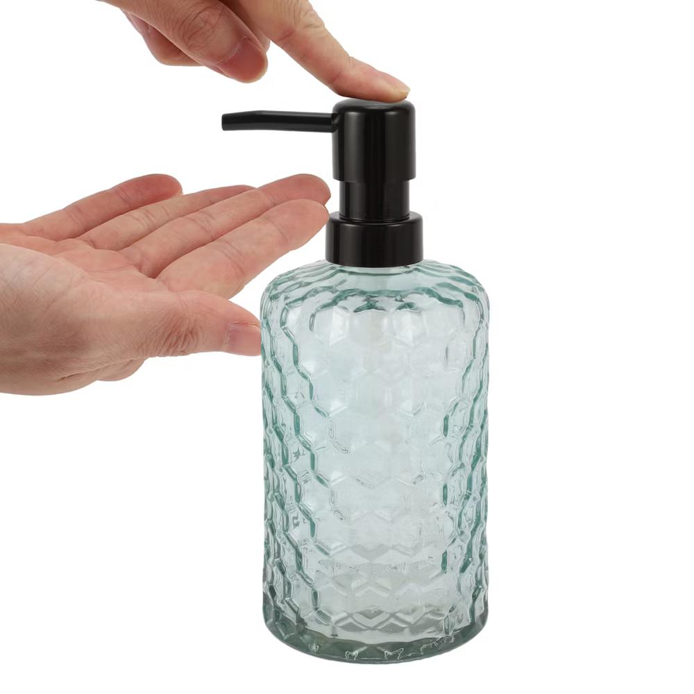 Classic Cylindrical Soap Pump Dispenser 500ml 1 Pc - Image 4