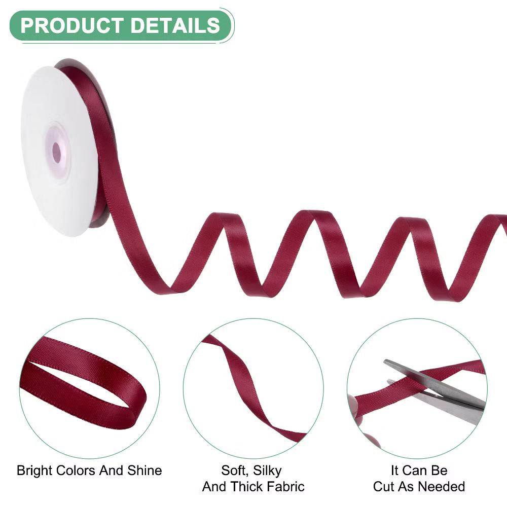 Polyester Satin Shrink-resistant Wrinkle-free Fabric Ribbon 1 Pc - Image 18
