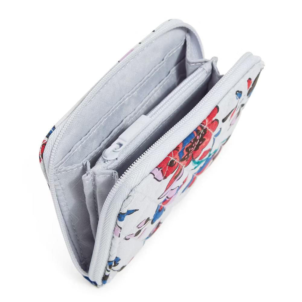 Women's Outlet Cotton Small Zip-Around Wallet - Image 11