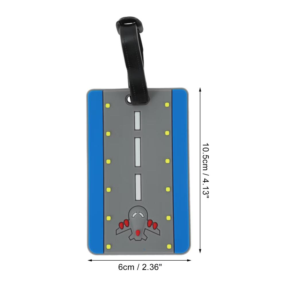 Aircraft Route Pattern Luggage Tag 1 Pc - Image 3