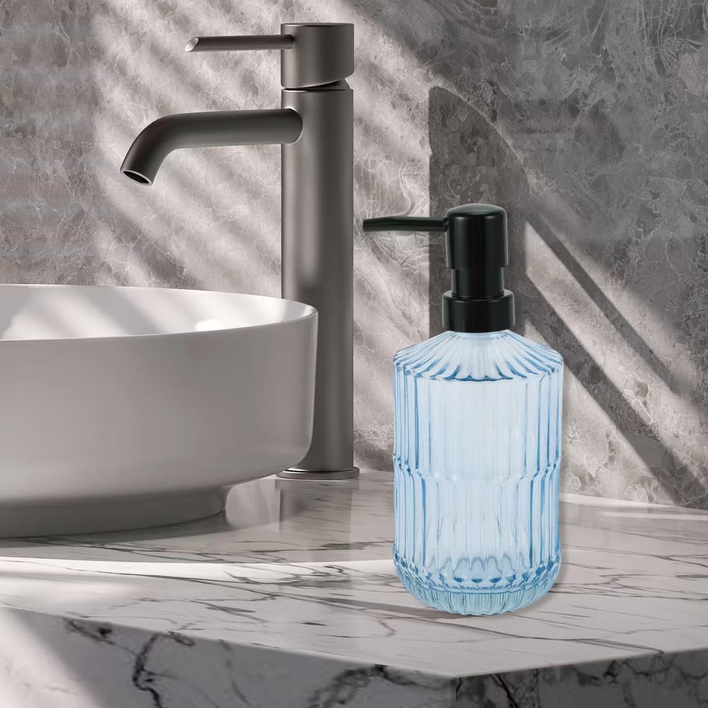 Simple Vertical Lines Soap Pump Dispenser 450ml 1 Pc - Image 6