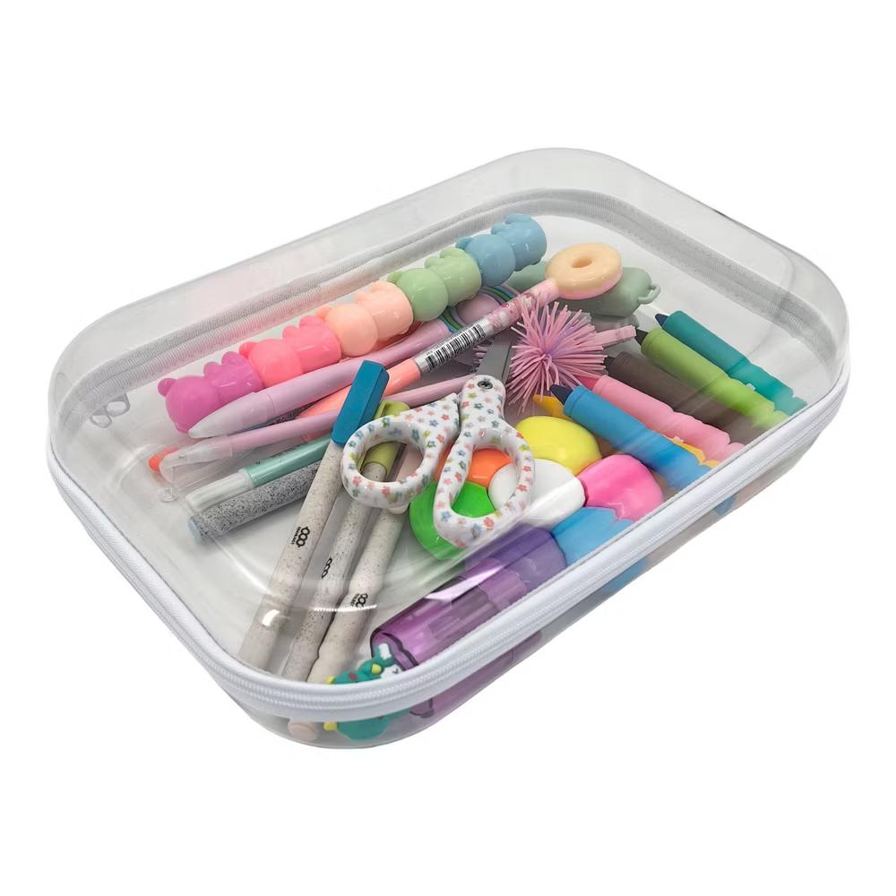 Large Hard Sided Case Clear
