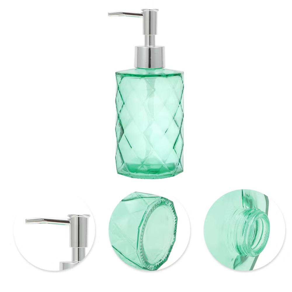 Durable Diamond-shaped Soap Dispenser 11.16oz 1 Pc - Image 21