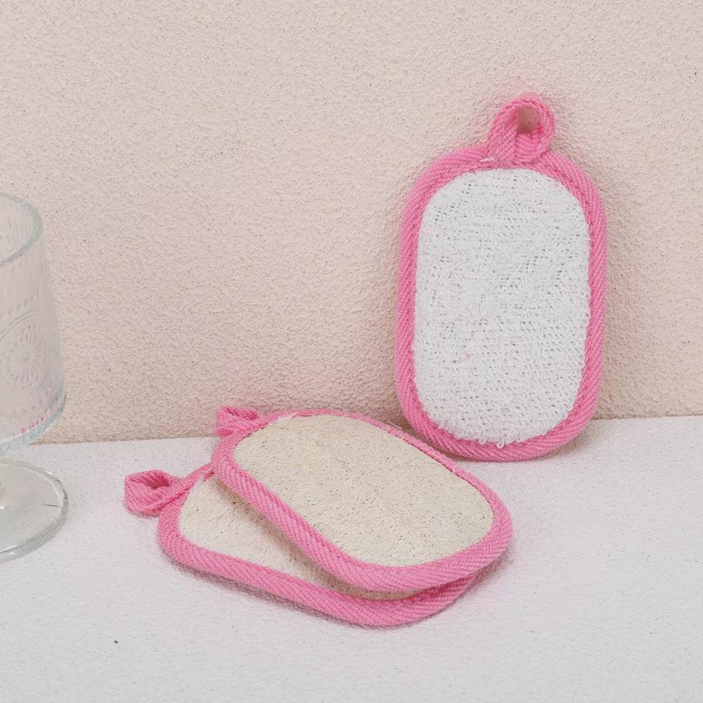 Double-sided Rectangular Wood Pulp Sponge Dish Washing Cloth 3 Pcs - Image 16