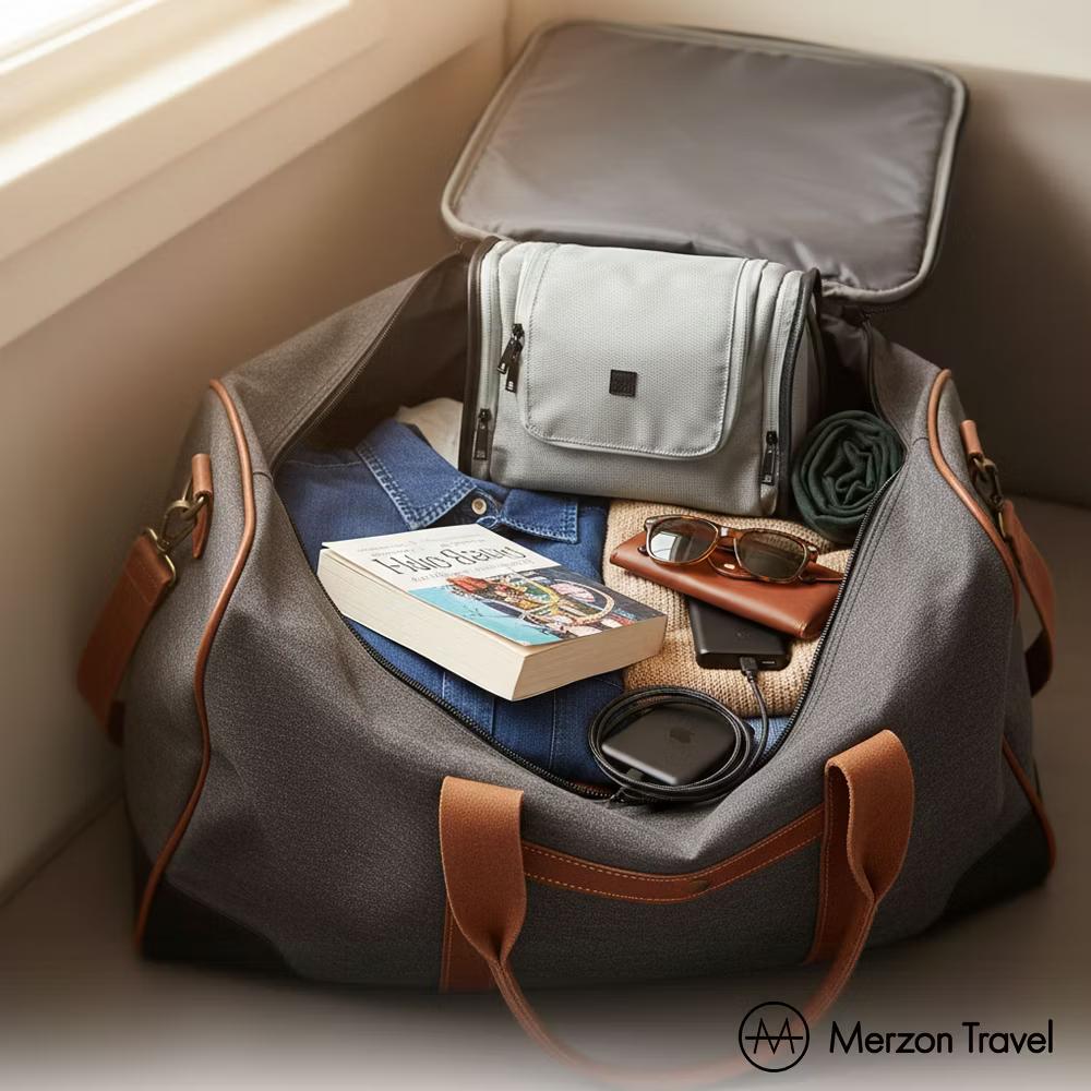 Merzon Dopp’r Ganger Travel Toiletry Kit Durable Organizer for Grooming & Travel Essentials - Image 19