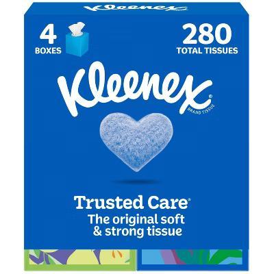 Trusted Care Facial Tissue - 4pk/70ct: Square, 2-Ply - Image 10