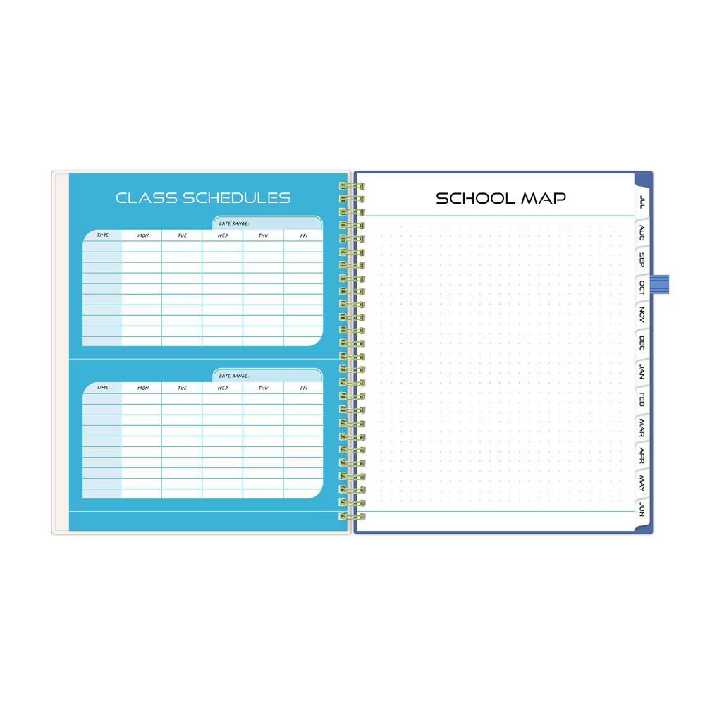 Blue Sky Your Year 7-12 Grade Weekly/Monthly Planner Wirebound 7"x9" Cream Collage - Image 5