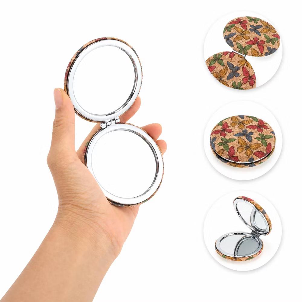 Folding Magnetic Double-Sided Round Makeup Mirror 1 Pc - Image 24