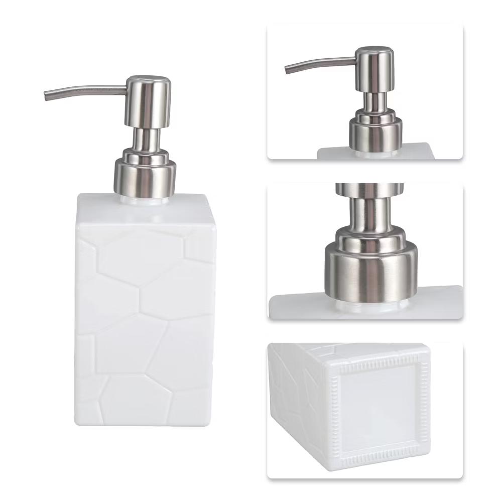 Texture Pattern Pump Soap Dispenser 1 Pc - Image 25