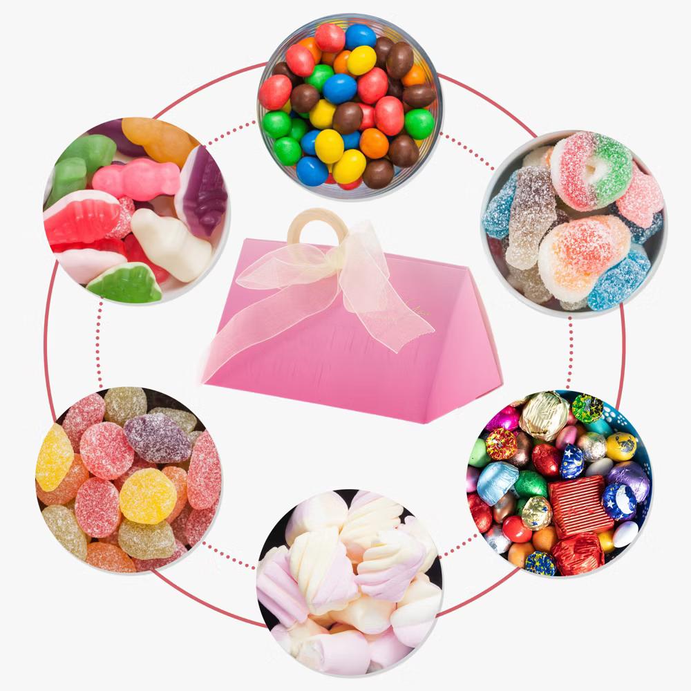 Durable Gift Boxes Christmas Halloween Ribbons and Wood Rings 5.12"x2.91"x2.56" 20 Pcs - Image 10