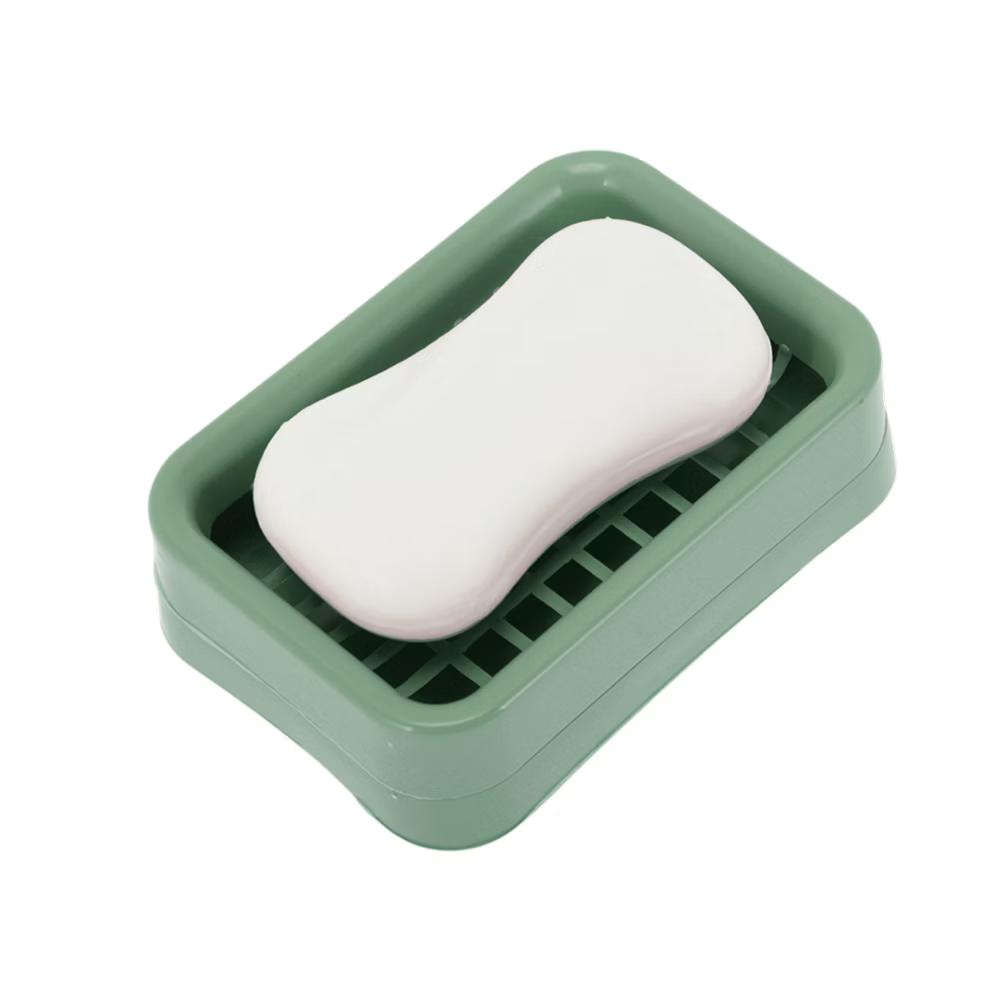 Double Layer Grid Soap Dish 1 Pc - Image 11