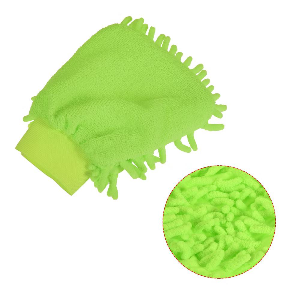 Chenille Reusable Scratch-Free Cleaning Gloves for Home Kitchen 2 Pcs - Image 9