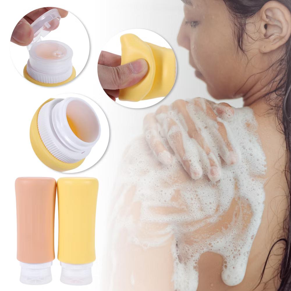 Reusable Silicone Travel Container Set 2 Pcs - Image 12