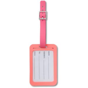 Crocs Bag Accessories Rectangle Luggage Tag, Organizer Pouches for Totes, Backpacks and Belt Bags