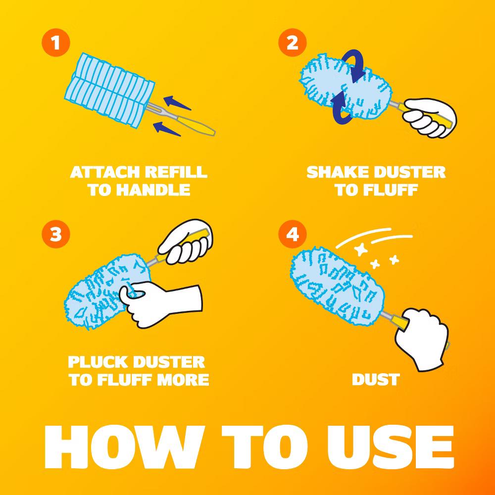 Swiffer Lemon Duster Refills All-Purpose Cleaners - 18ct - Image 14