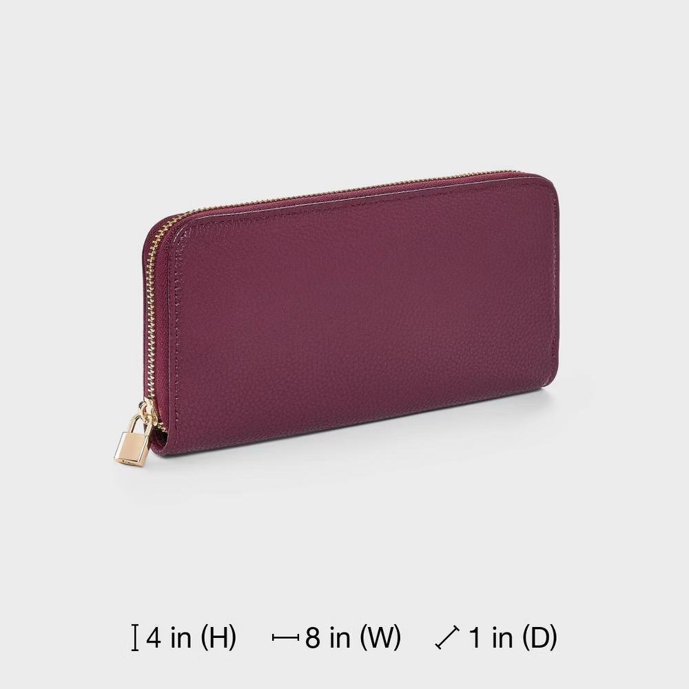 Large Zip Wallet with Charm - Image 30