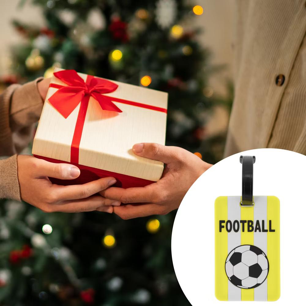 Football Pattern Luggage Tag 1 Pc - Image 14
