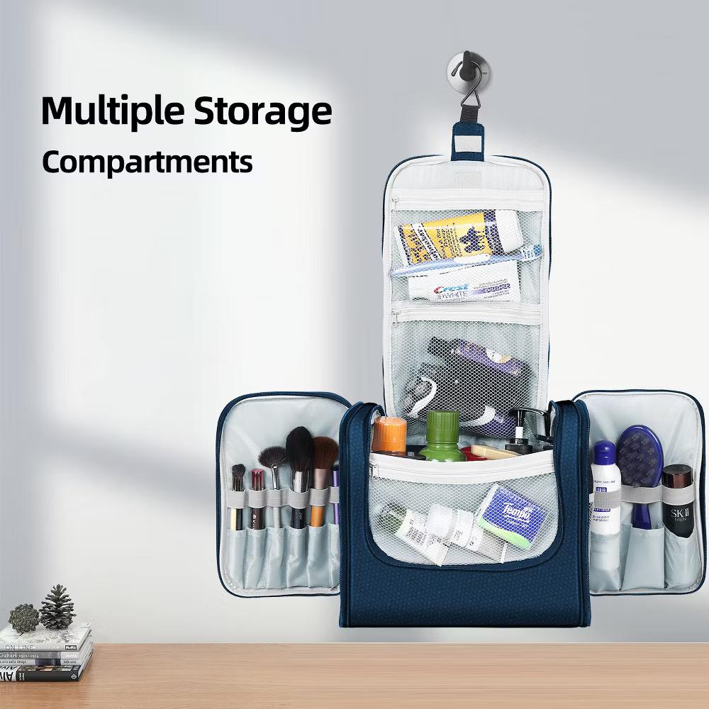 Large Capacity Toiletry Bag for Women and Men, Hanging Toiletry Organizer Cosmetics Makeup Bag - Image 22