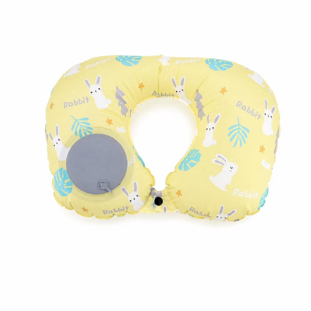 Ice Silk Inflatable Travel Pillow 1 Pc - Image 47