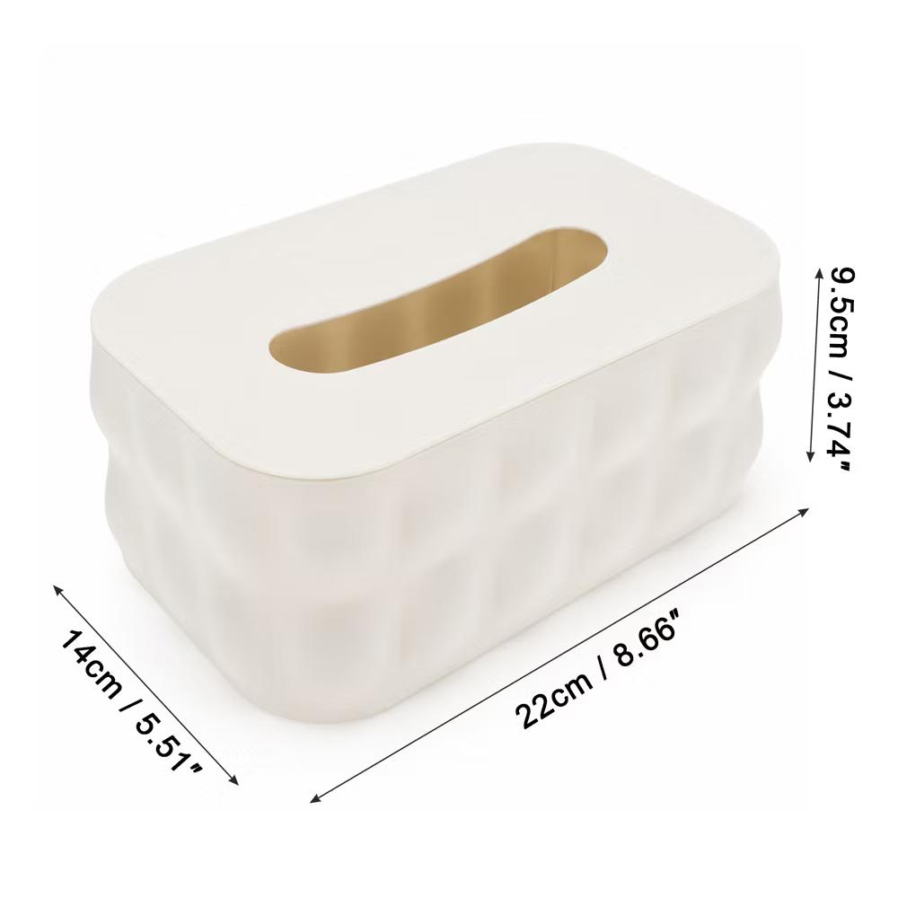 Textured Tissue Box Cover 1 Pc - Image 25