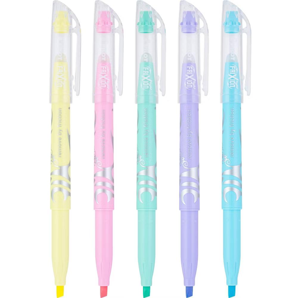 5pk FriXion Light Pastel Erasable Highlighters Chisel Tip Colorful Inks - Image 7