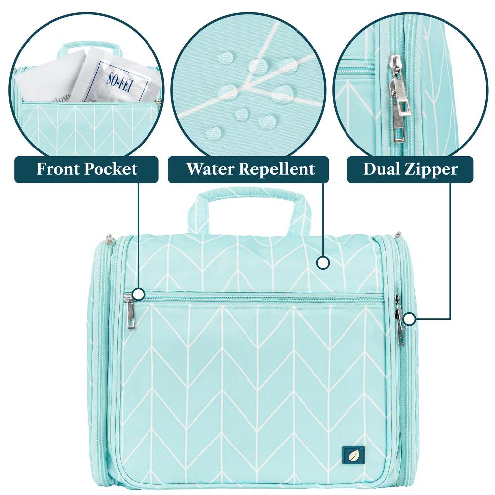 Large Hanging Toiletry Bag, Travel Women Men Cosmetic Organizer, Water Resistant Makeup Accessories Essentials Kit - Image 41