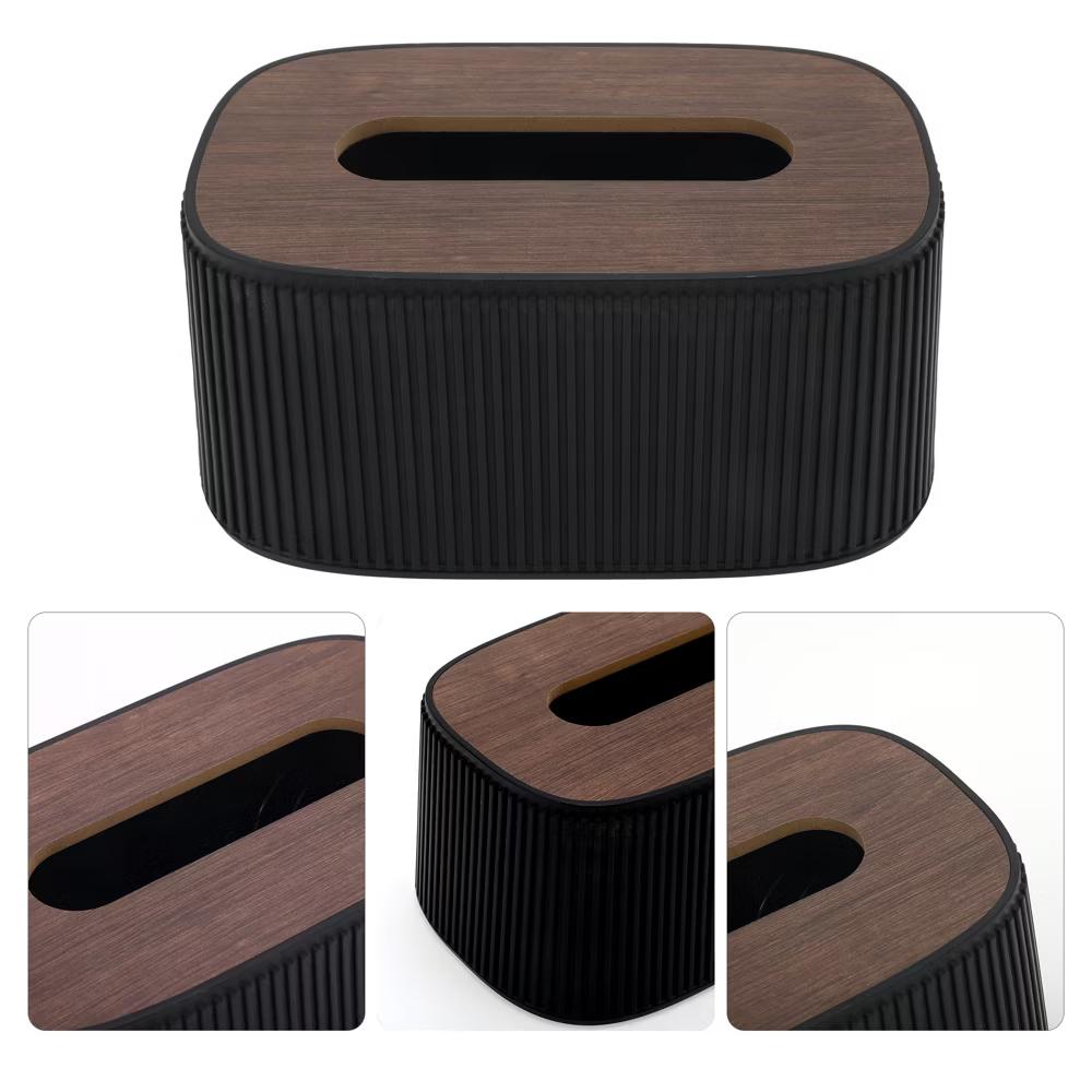 Vertical Stripes Spring Design Tissue Box Cover 1 Pc - Image 4