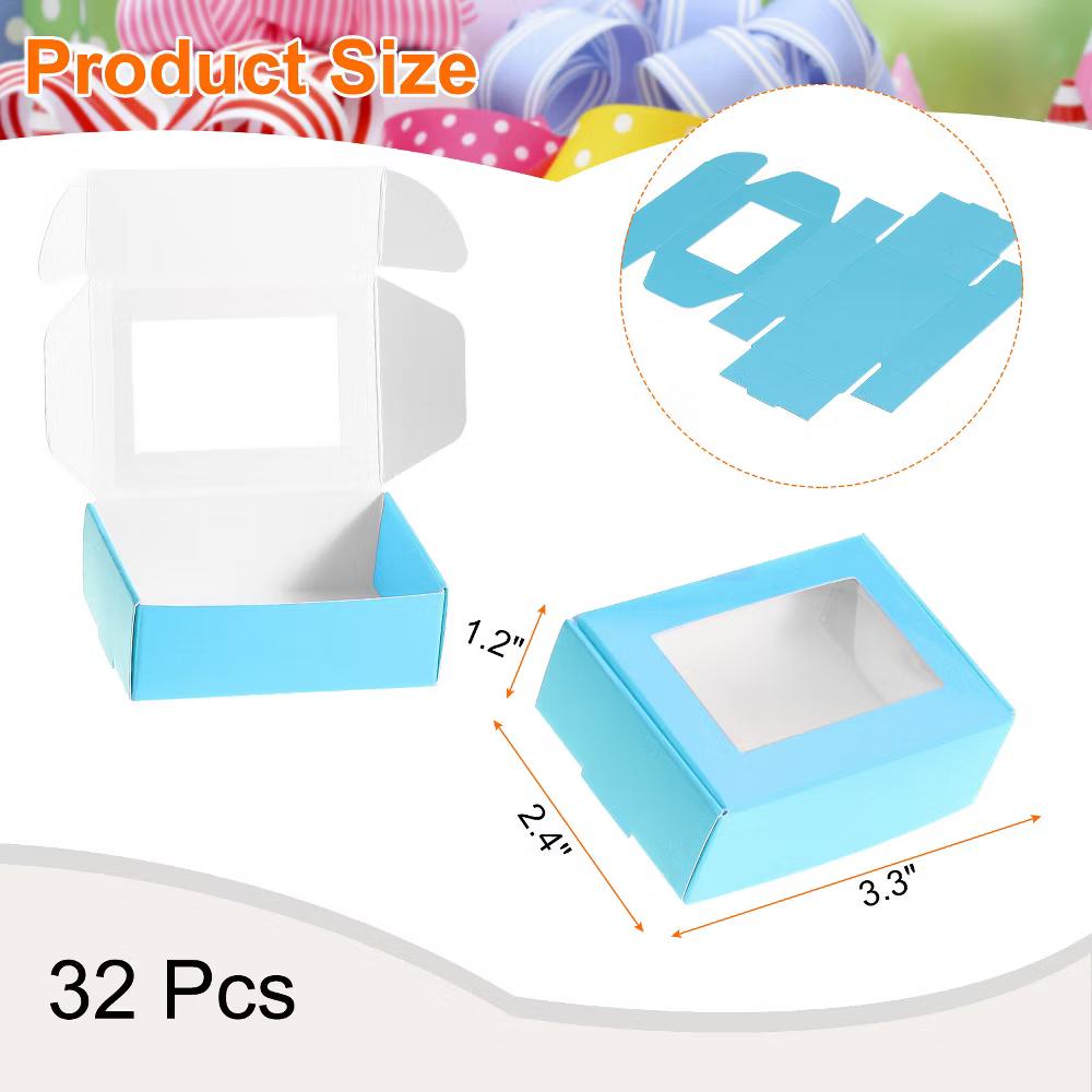 Durable Soap Packaging Boxes Window Design Versatile Applications Gift Box 32 Pcs - Image 5