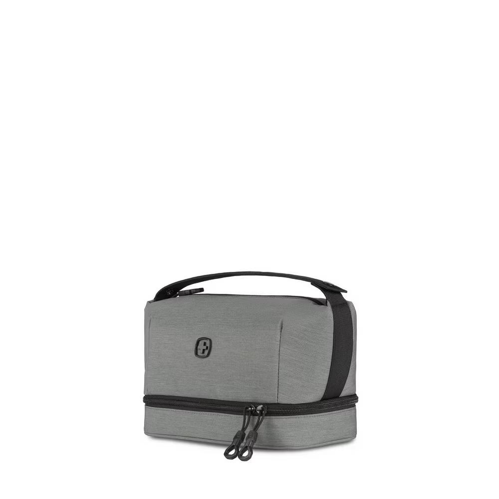 Deluxe Travel Dopp Kit - Gray: Toiletry Organizer with Mesh Pocket - Image 7
