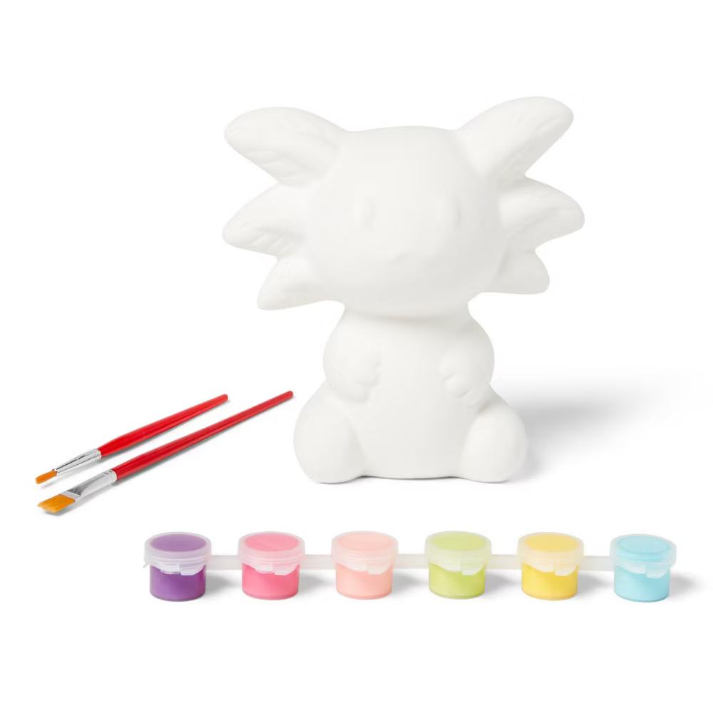 Ceramic Axolotl Painting Craft Kit - Image 3