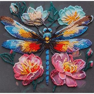 Art Mid-sized bead embroidery kit - Flickering wings AMB-106