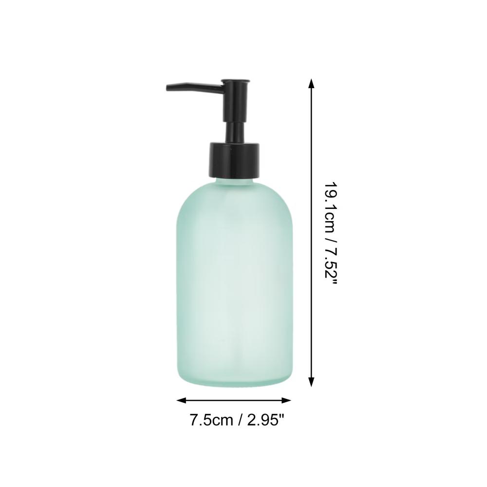 Reusable Cylinder Frosted Soap Dispenser 1 Pc - Image 13