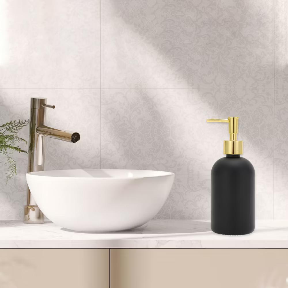 Reusable Cylinder Frosted Soap Dispenser 1 Pc - Image 6