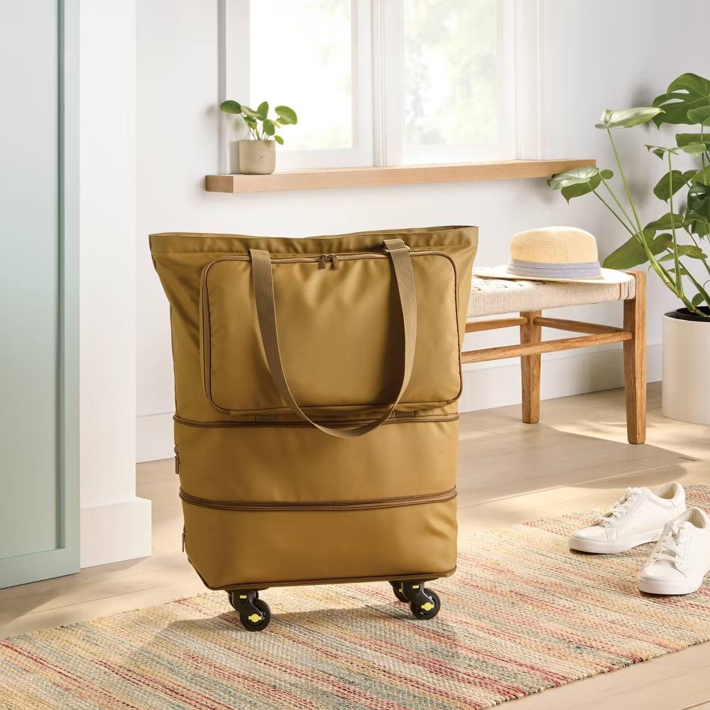 Collapsible Rolling Tote - Image 12