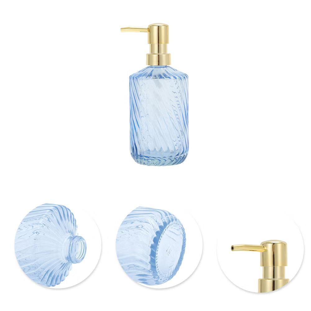 Durable Cylinder Twill Lines Soap Dispenser 1 Pc - Image 25