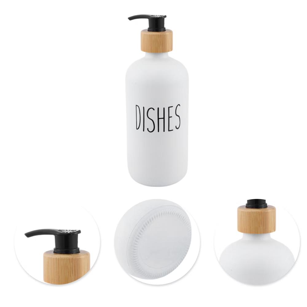 Elegant Contains the Letters DISHES Soap Pump Dispenser for Bathroom 16.9oz 1 Pc - Image 18