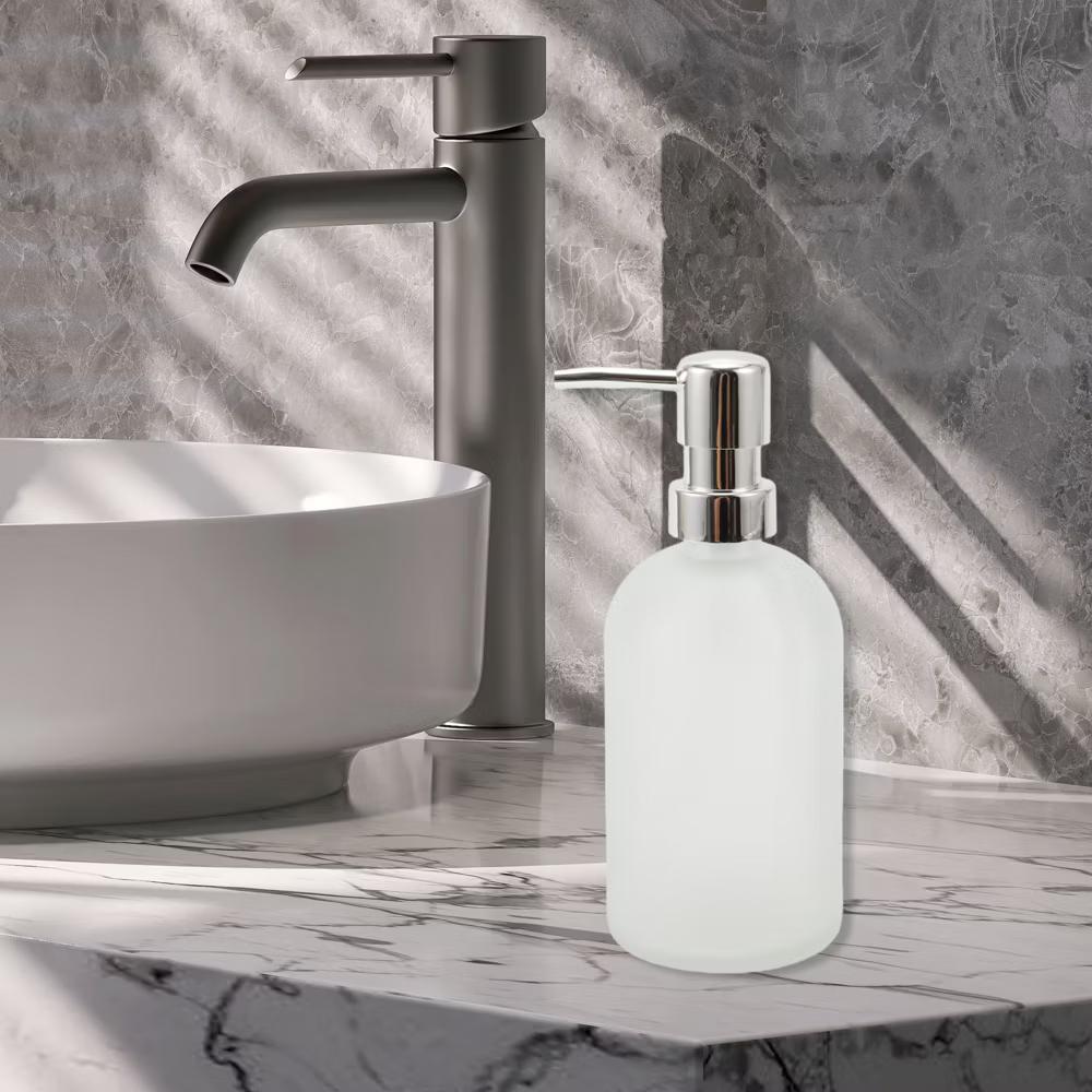 Classic Cylindrical Soap Pump Dispenser for Hotels 400ml 1 Pc - Image 36